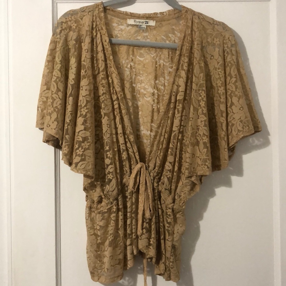Forever 21 Lace Cover up / Sweater